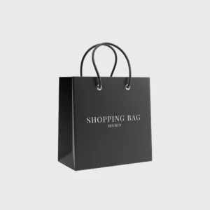 Black Shopping Bag