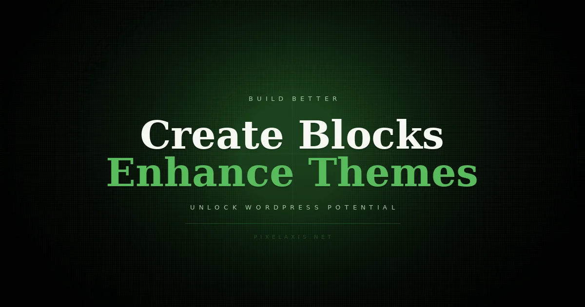 Creating Custom Gutenberg Blocks for Your WordPress Theme