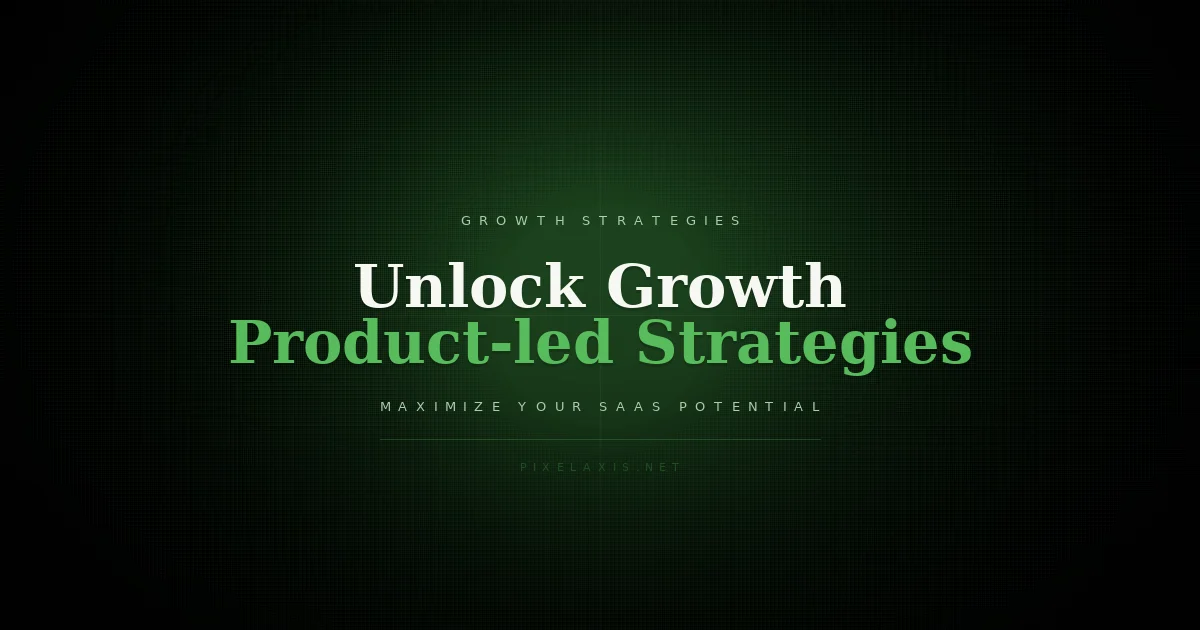 Unlocking Growth: Product-Led Strategies for SaaS